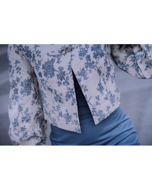 Baltér White Mistral Floral Jacket