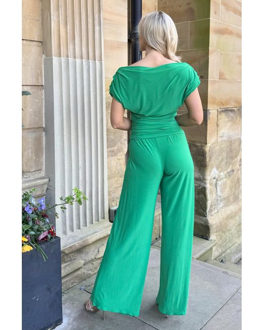 Atom Label Green Carbon Jumpsuit