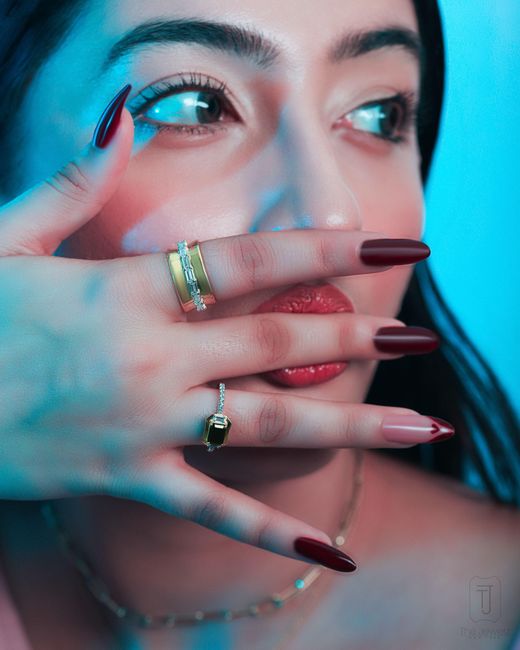 The Jewelz White Flesh & Band Ring
