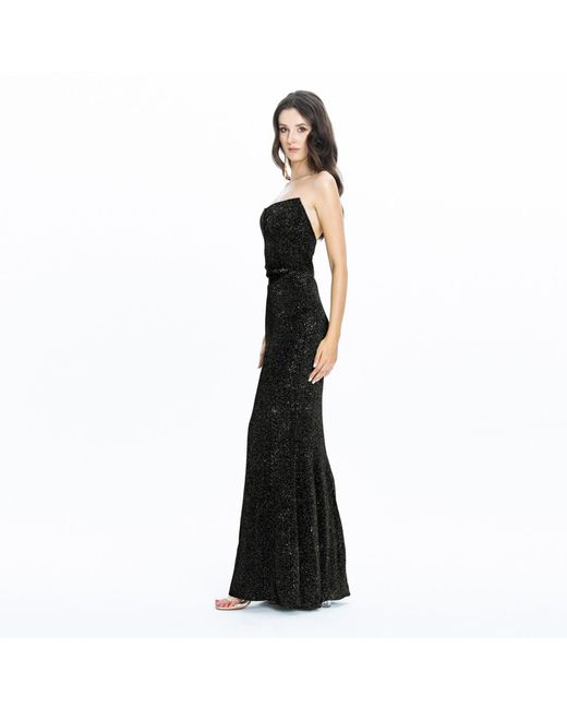 Angelika Jozefczyk Black Moon Shimmering Evening Gown