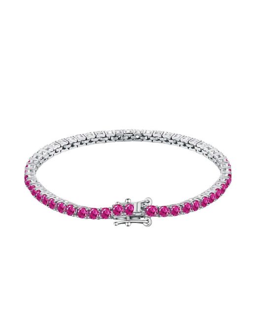 Viviana Halil Multicolor The Rosa Tenné Premium Zirconia Bracelet