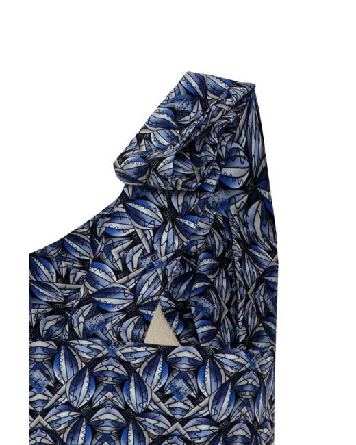 Unexpectedone Blue Mystery Set Natural Fabric Kimono