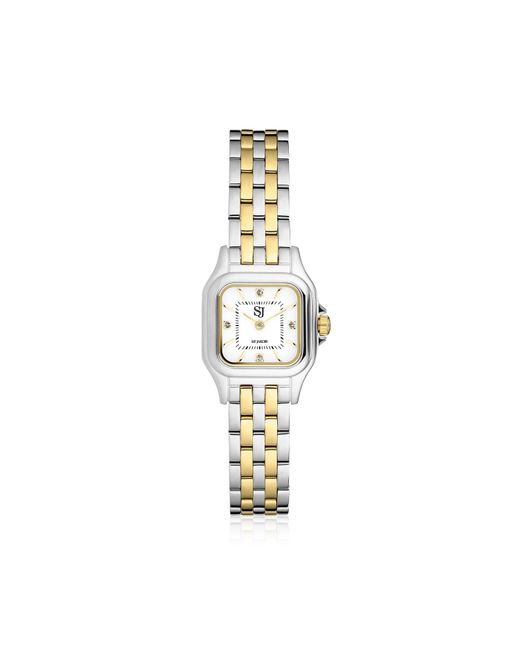 Sif Jakobs Jewellery Metallic Watch Fiorella Stainless Steel