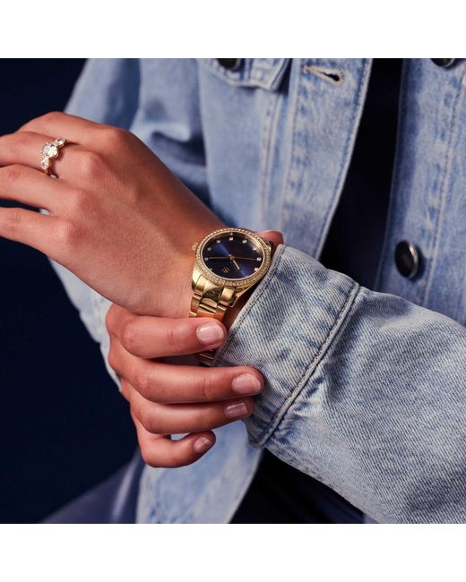Sif Jakobs Jewellery Metallic Watch Valeria