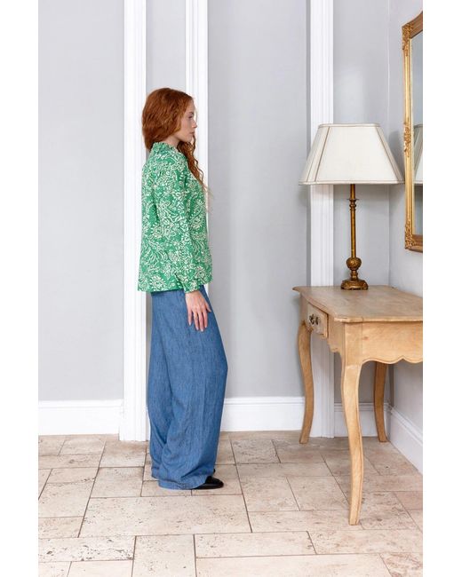 Inara Green Jaipur Cotton Top