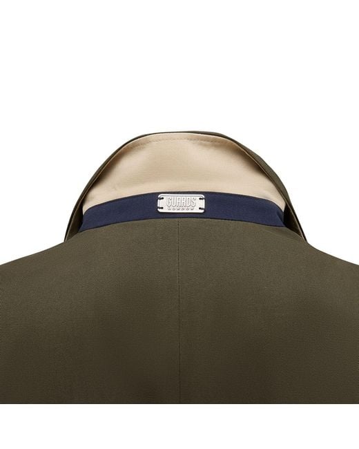 Guards London Green Ballard Cotton Blazer for men
