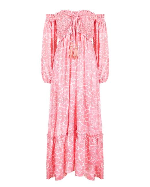 Sophia Alexia Pink Candy Pebbles Mykonos Dress