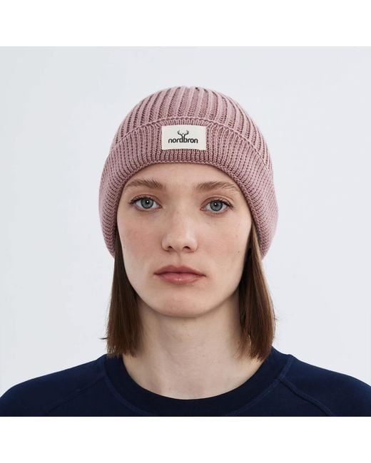 Norbron Red Cuat Dried Rose Beanie