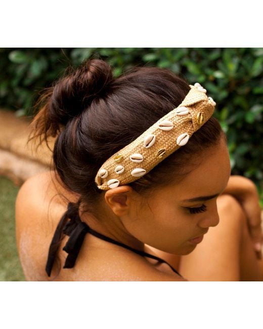 Adriana Pappas Designs Metallic Shell Confetti Headband