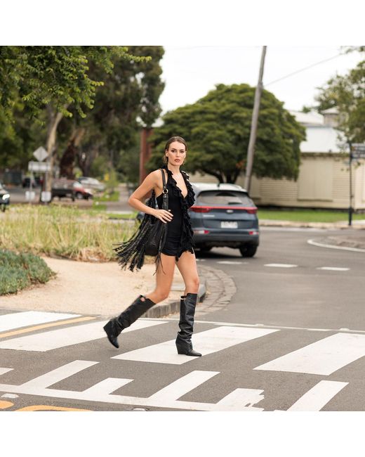 Love and Nostalgia Black Little Tramp Dress
