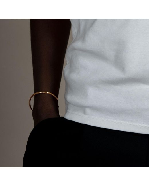 Dower & Hall Metallic Waterfall Bangle for men