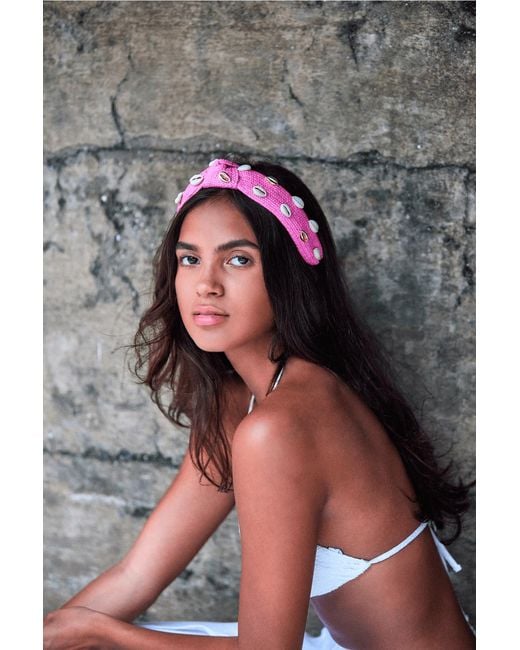 Adriana Pappas Designs Pink Shell Confetti Headband