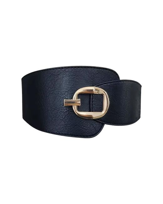 Chanel Joan Elkayam Blue Abstract Edge Belt