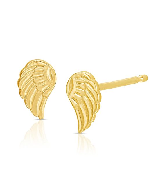 Maya Brenner Metallic Charm Stud