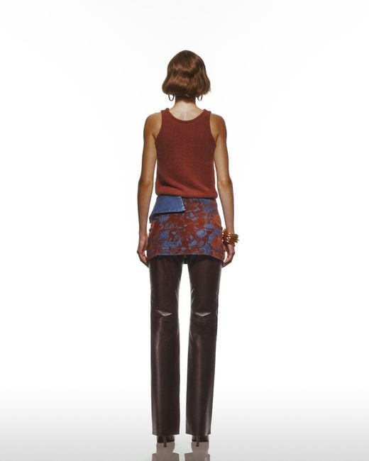 Maison sél Red Soft Sweater –