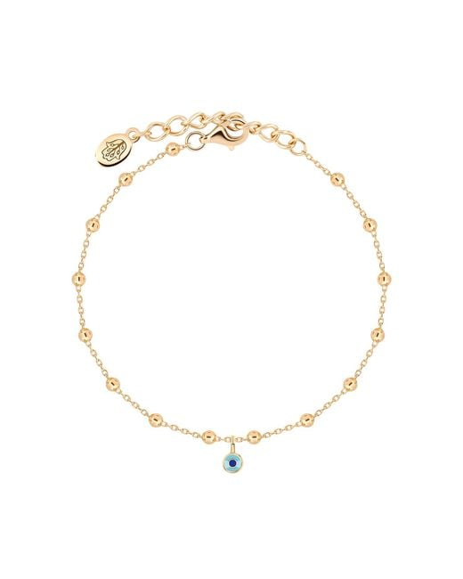 Karma and Luck Metallic Energetic Elevation Evil Eye Bracelet