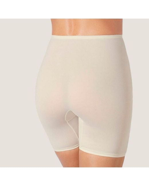 Zd - Zero Defects White Neutrals Galatea Short-Leg Panties – Comfort & Thigh Protection With Soy Fiber