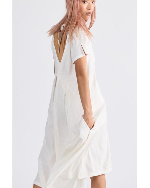 Dref White Tokyo Linen Dress