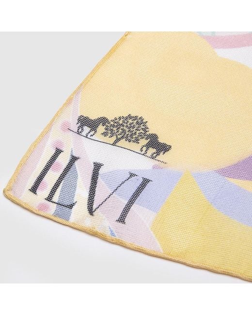 Ilvi Blue Suzanne Silk Mesh Bandana
