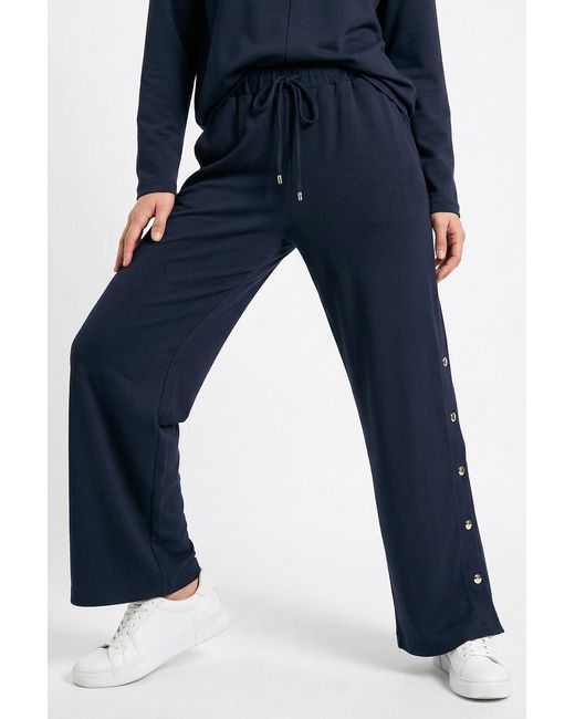 Exquise Blue Chevi Pants