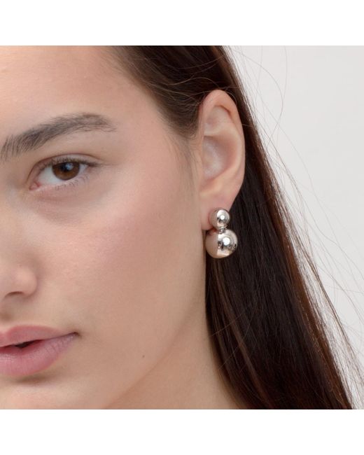 Argento Vivo Metallic Dia Earring