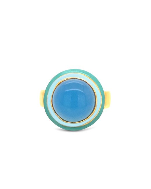 GEM BAZAAR Blue Duomo Ring