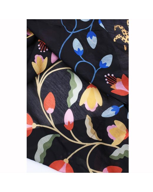Jessie Zhao New York Blue Beach Sarong Wrap