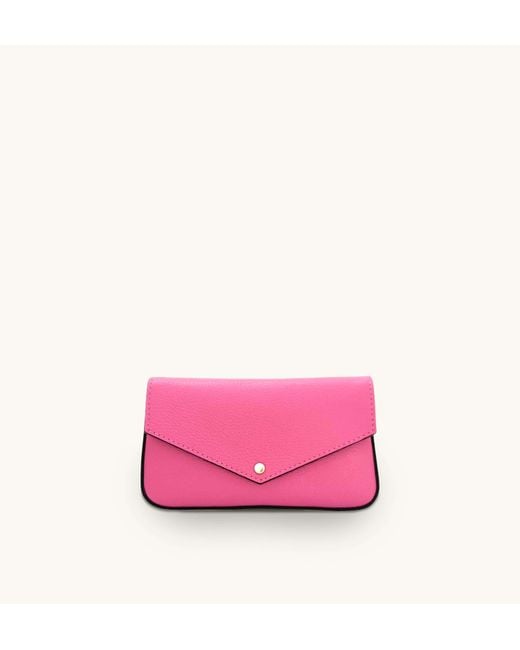 Apatchy London Pink The Munro Barbie Leather Shoulder Bag