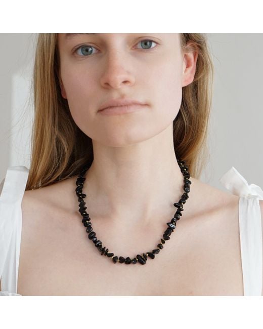 Smilla Brav Black Necklace Noir