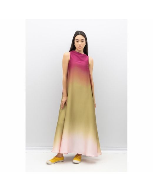 Bianca Popp Pink Bell Dress Long