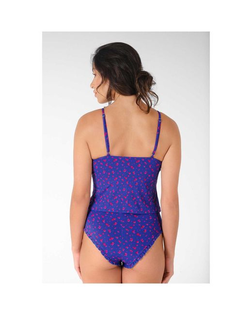 Blackbough Swim Blue Bloomer Shorts Heartache Pointelle