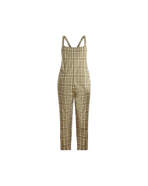 Known Supply Metallic Organic Cotton Adjustable Overalls