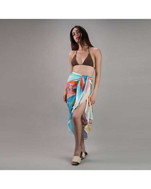 DHARA SHETH DUBAI Blue Mediterranean Escape Resort Sarong