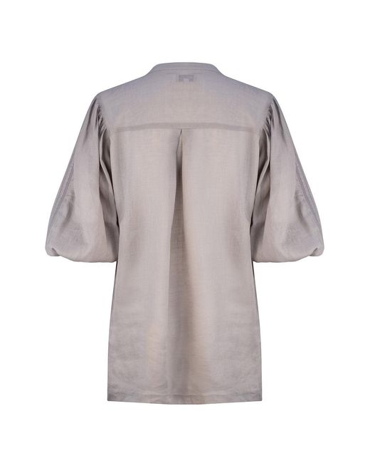 Dref Multicolor Neutrals Santorini Relaxed Shirt