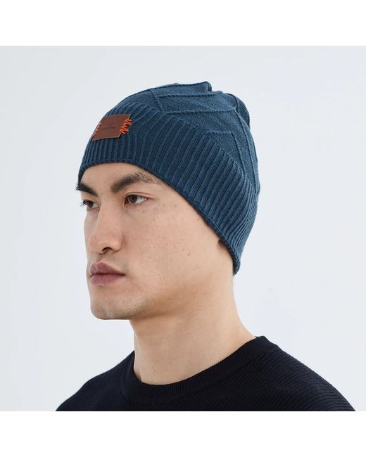 Norbron Blue Bonham Ocean Beanie for men