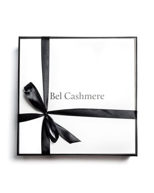 Bel Cashmere Blue Cashmere Half-Zip Denim Sweater for men