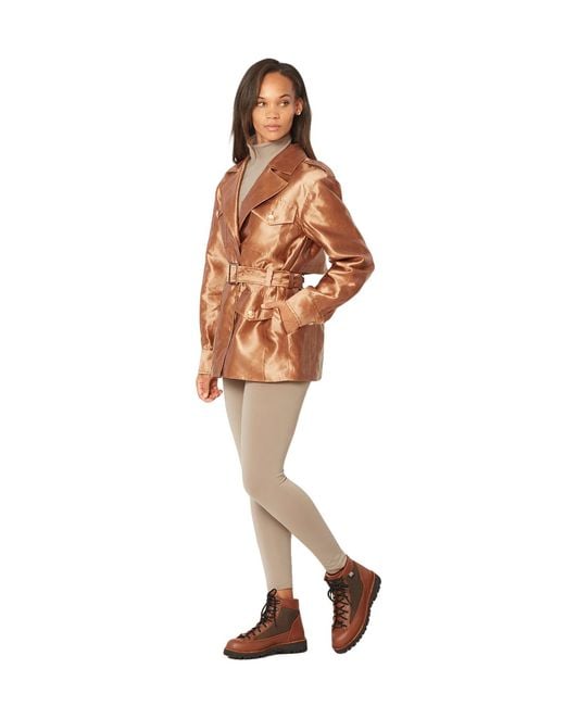 Bennu Brown Frontier Jacket, Saddle Silk