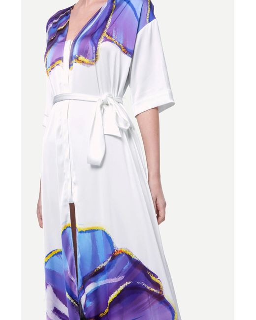 Zafur Blue Santorini Dress