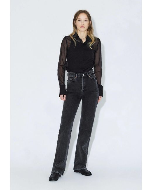 Dr. Denim Blue Echo High Straight