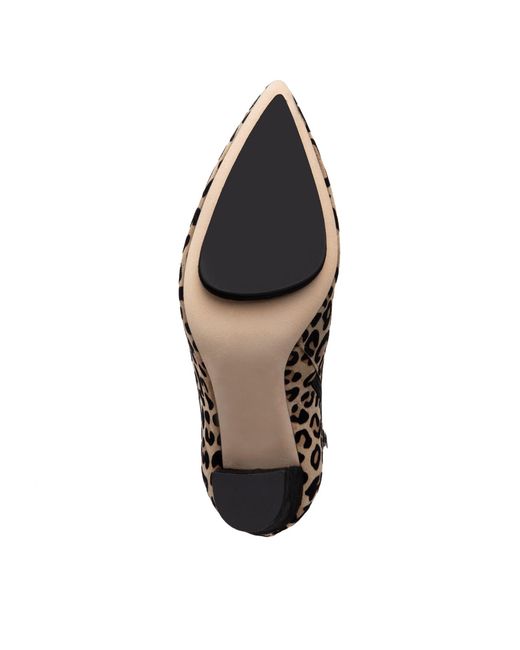 Beautiisoles by Robyn Shreiber Made in Italy Black Neutrals Tessa Animal Printed Suede Ankle Bootie Block Heel