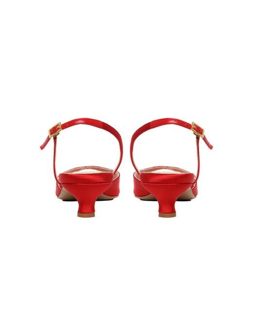 Ginissima Red Vicky Sandals