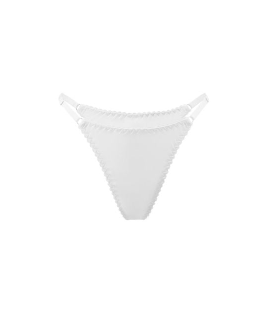Daily Underwear Multicolor Neutrals Set Microfiber Adjustable String Panties