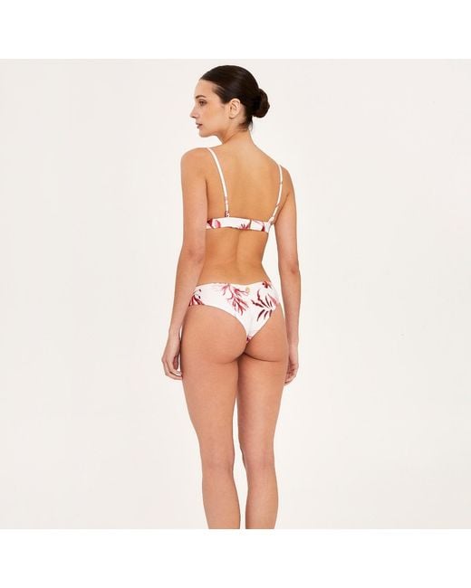 Aguaclara Pink Rouge Fixed Triangle Top