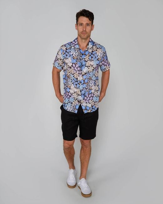 Lords of Harlech Black Devonshire Linen Short for men