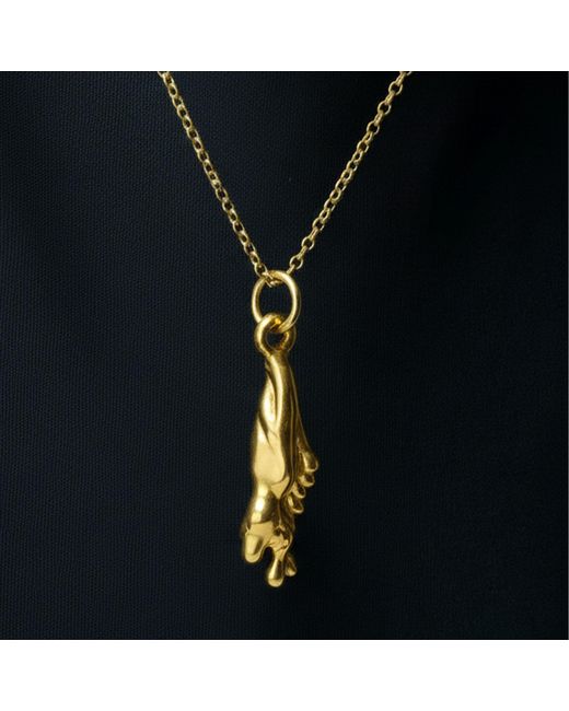 Moca Jewellery Metallic Drop Necklace