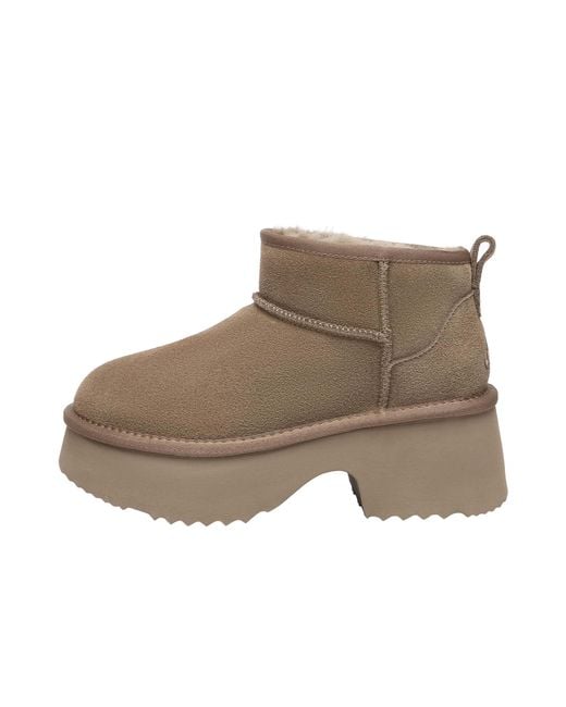 EverAu Australia Brown Neutrals Nicobar Mid Boots