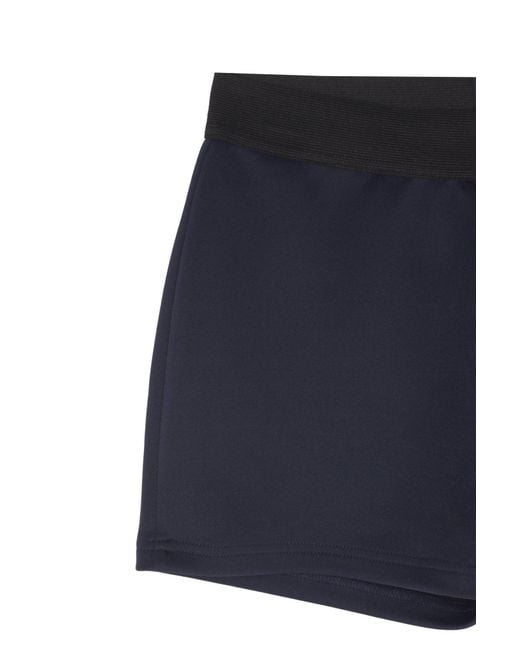 No'design Blue Iris Mini Shorts