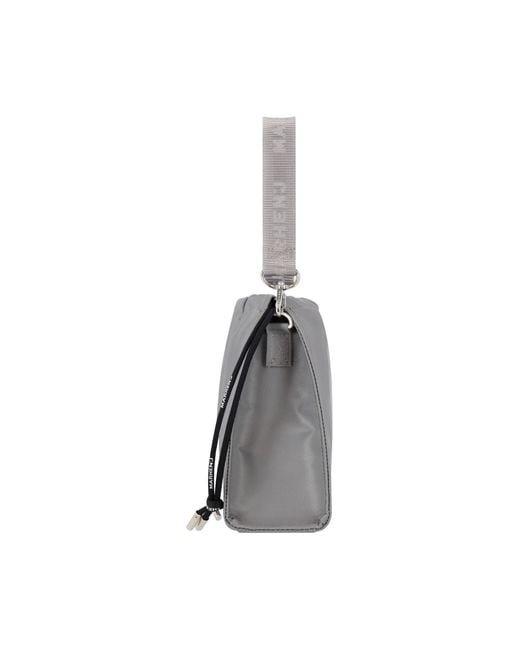 MARHEN.J Black Recycled Nylon Mini Cross Bag