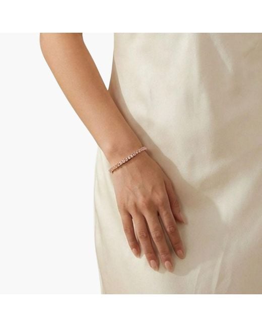 Uchi and Soto Metallic Shikaku Tennis Bracelet