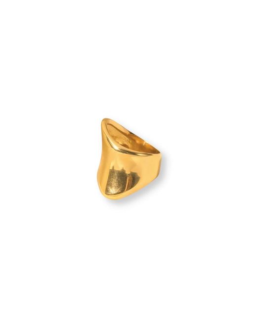 Mickey's Girl Metallic Nia Irregular Waterproof Ring for men